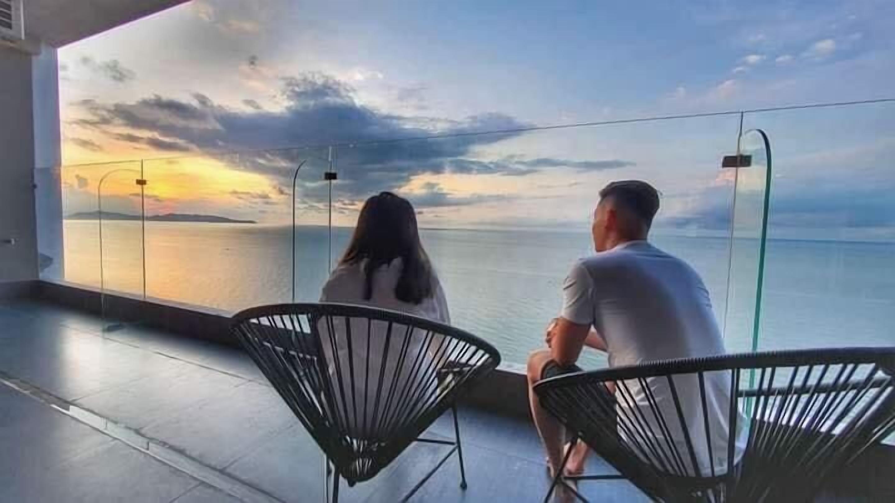 Vue depuis l’hébergement