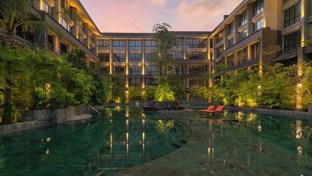 Pool - Azure 1BR Pool Side Apartment Nusa Dua (Nusa Dua)