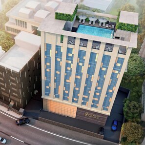 Fachada de la propiedad