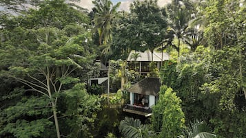 Blick von der Unterkunft