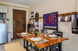 Dining - 1Up Mario Retreat with Private Cinema and Game Console (Taguig)