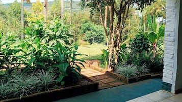Vue sur le jardin