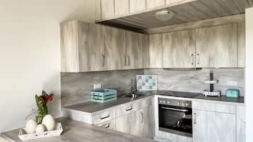 KĂŒhlschrank, Mikrowelle, Ofen, Herdplatte