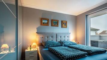 1 bedroom, iron/ironing board, free WiFi, bed sheets