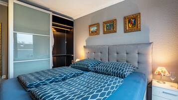 1 Schlafzimmer, Bügeleisen/Bügelbrett, kostenloses WLAN, Bettwäsche