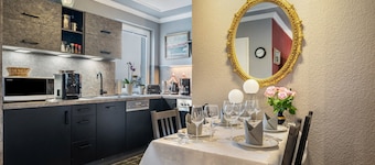 Appartement Schwede avec terrasse privée, balcon et Wi-Fi