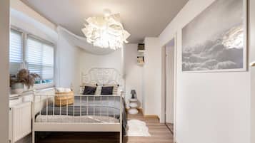 1 Schlafzimmer, kostenloses WLAN, Bettwäsche