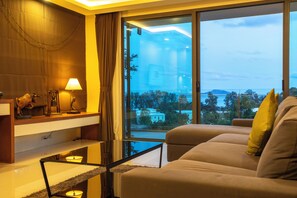 Living area - Best Sea View 500m 2 Beach Modern C1 (Rawai)