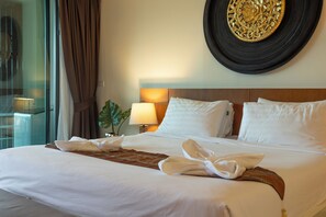 Basic Condo | 1 bedroom, free WiFi - Best Sea View 500m 2 Beach Modern C1 (Rawai)