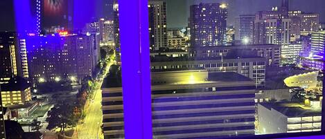 Vue depuis l’hébergement