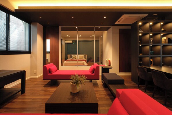 6-person Accomodation, 202, Non Smoking | Living area