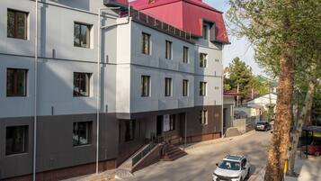 Fassade der Unterkunft