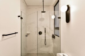 Shower, hair dryer, towels, shampoo - w*| Majestic 2BR w/ Perfect Deco in Chapinero (Bogotá)
