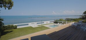 Terrace/patio - Villa Cala Contessa - Tuscany Beachfront Villa with a Pool (Giannella)