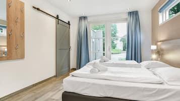 5 slaapkamers, een strijkplank/strijkijzer, gratis wifi