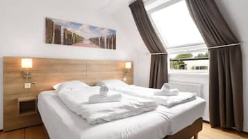 2 slaapkamers, een strijkplank/strijkijzer, gratis wifi