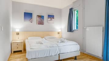 2 slaapkamers, een strijkplank/strijkijzer, gratis wifi