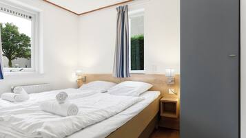 3 slaapkamers, een strijkplank/strijkijzer, gratis wifi