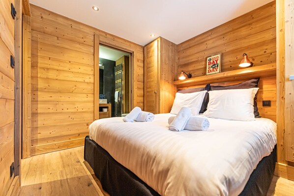 3 bedrooms, free WiFi, bed sheets - Sandflake apartment - LES GETS: close to the center and the slopes (Les Gets)