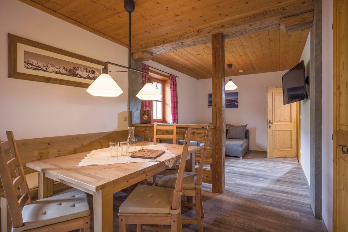 Lägenhet - 3 sovrum - utsikt mot bergen (Hohe Salve) | Matservice på rummet