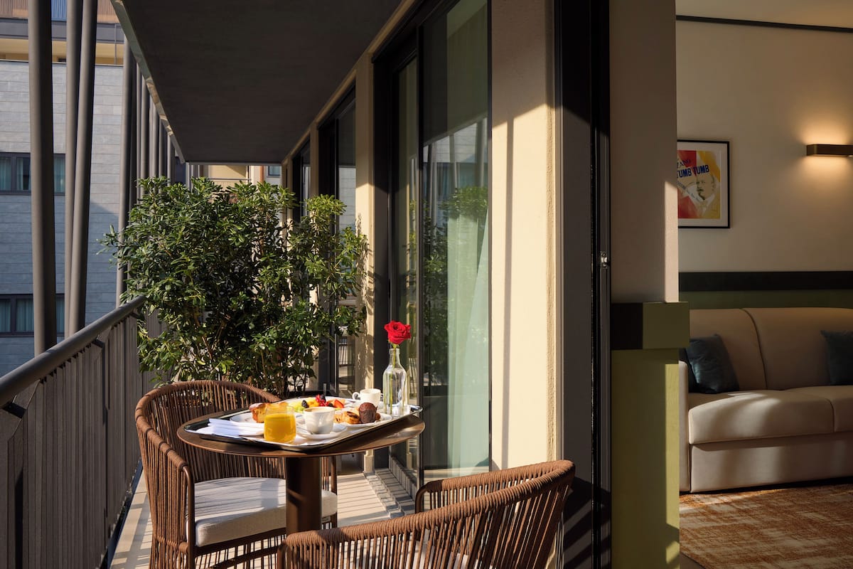 Suite (Milano) | Balkon