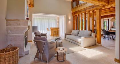 Villa Giverny - Maison normande neuve dans un jardin soigné