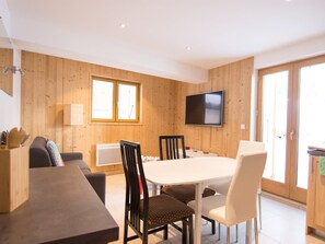 Dining - 2-room apartment for 6, pets allowed, terrace (Valloire)