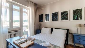 Apartment | 1 Schlafzimmer, hochwertige Bettwaren, Daunenbettdecken