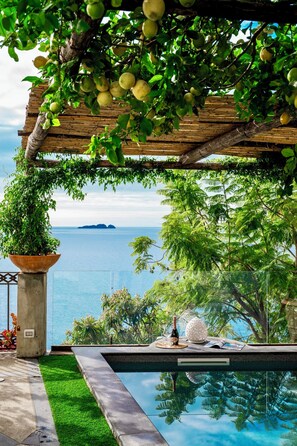 Panoramic Villa, Private Pool, Sea View | Private pool