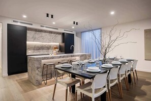 Dining - The Grey House | Luxe Entertainer with Heated Pool (McCrae)