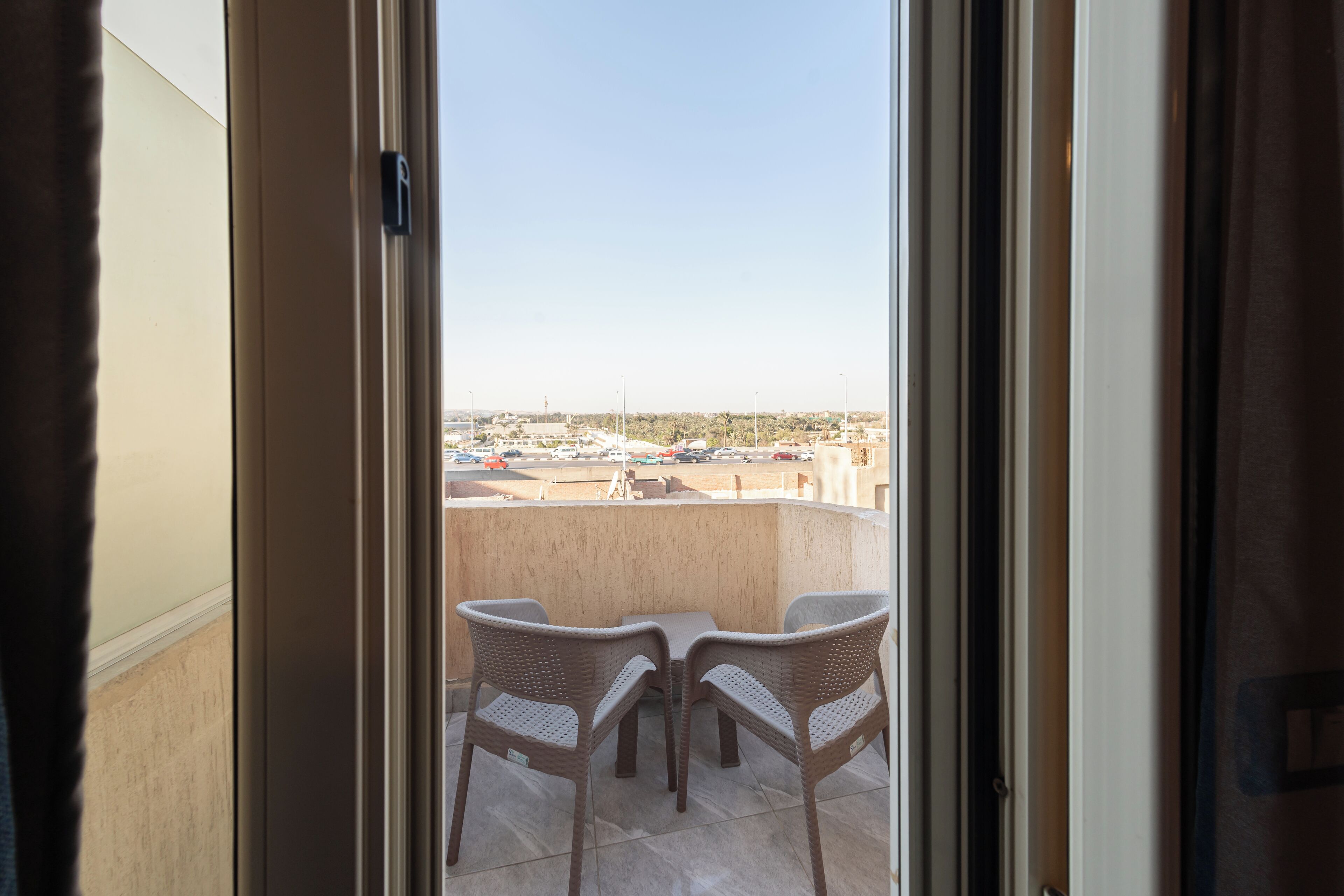 Quarto solteiro standard, sacada, vista para a cidade | Vista para a cidade