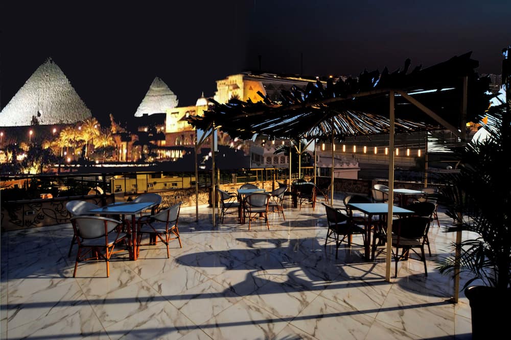 Topview Pyramids And Museum