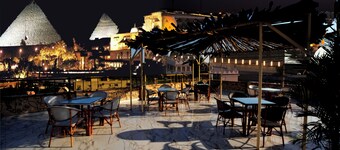 Topview Pyramids And Museum