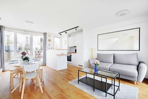 Leilighet – superior | Oppholdsområde