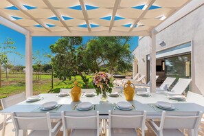 Outdoor dining - 4147 Villa Daversa by Barbarhouse (Manduria)