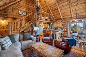 TV, fireplace, DVD player