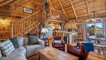 TV, fireplace, DVD player