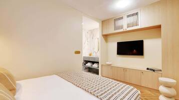 2 sovrum, strykjärn/strykbräda, resesäng och wi-fi