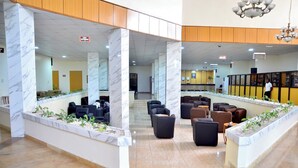 Sitteområde i lobbyen