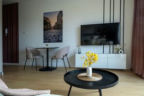 Living room - Exceptional Studio for 2 by Renters (Przemysl)