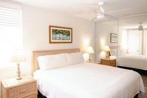 1 bedroom, iron/ironing board, internet, bed sheets