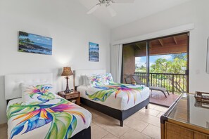 2 bedrooms, in-room safe, iron/ironing board, free WiFi