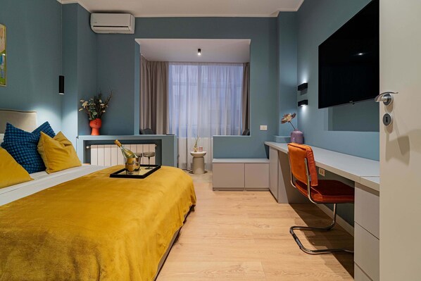 Apartment | 1 bedroom, Internet - Celestial Azure Tranquil 1BR Piata Universitatii (Bucharest)