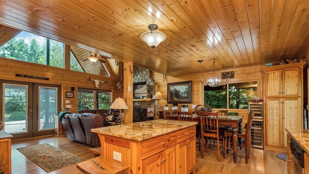 House (4 Bedrooms) | Interior - Appalachian Mtn Cabin Near New River State Park! (Piney Creek)