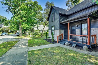 Near Notre Dame: Charming South Bend Home!