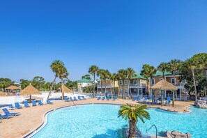Indoor pool, a heated pool - Cozy Coastal Cottage Is Extra Nice & 3 Minutes To Beaches! (Pensacola)