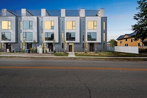 Exterior - New Modern Townhome With Rooftop Patio 2 Bedroom Townhouse by RedAwning (Iowa City)