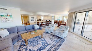 Condo, 3 Bedrooms | Living area - Inlet Reef 609 4 Bedroom Condo by RedAwning (Destin)