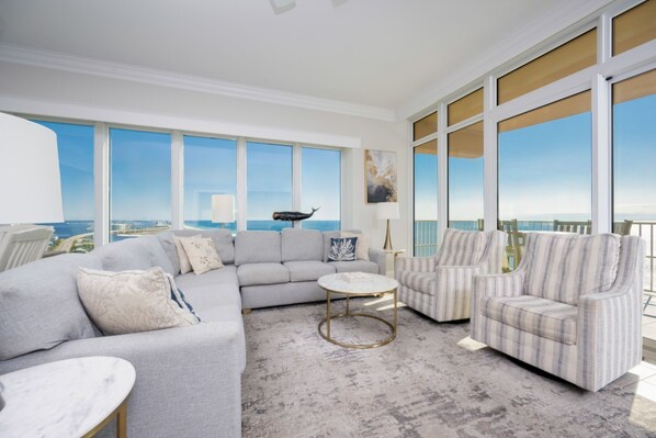 Condo, 4 Bedrooms | Living area - Phoenix Orange Beach Ii 2505 4 Bedroom Condo by RedAwning (Orange Beach)