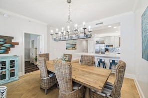 Dining - Gulf-Front Condo, Infinity Pool, 310 Ft Private Beach, Gulf Views, Near Destin C (Destin)